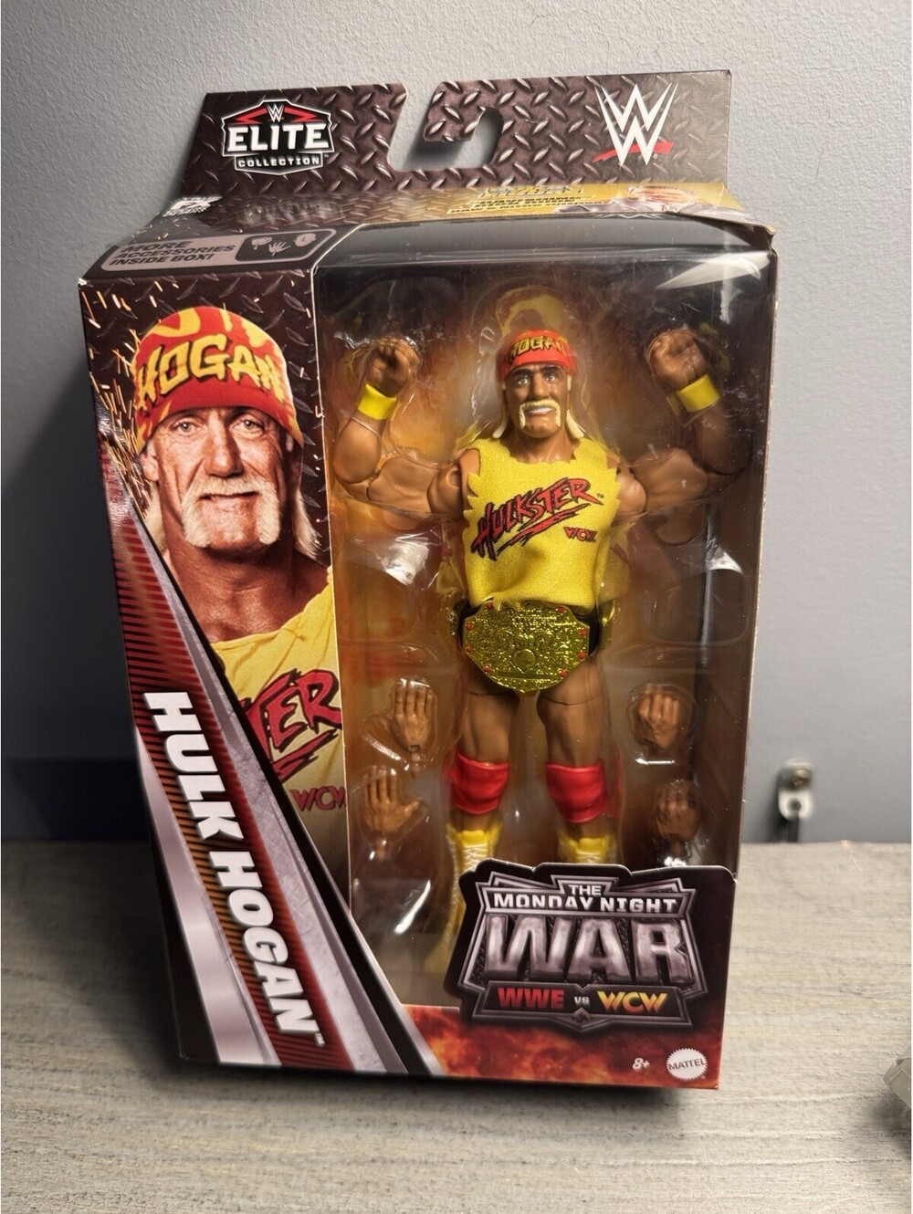 WWE Elite Collection Hulk Hogan Monday Night War WCW Mattel Figure New